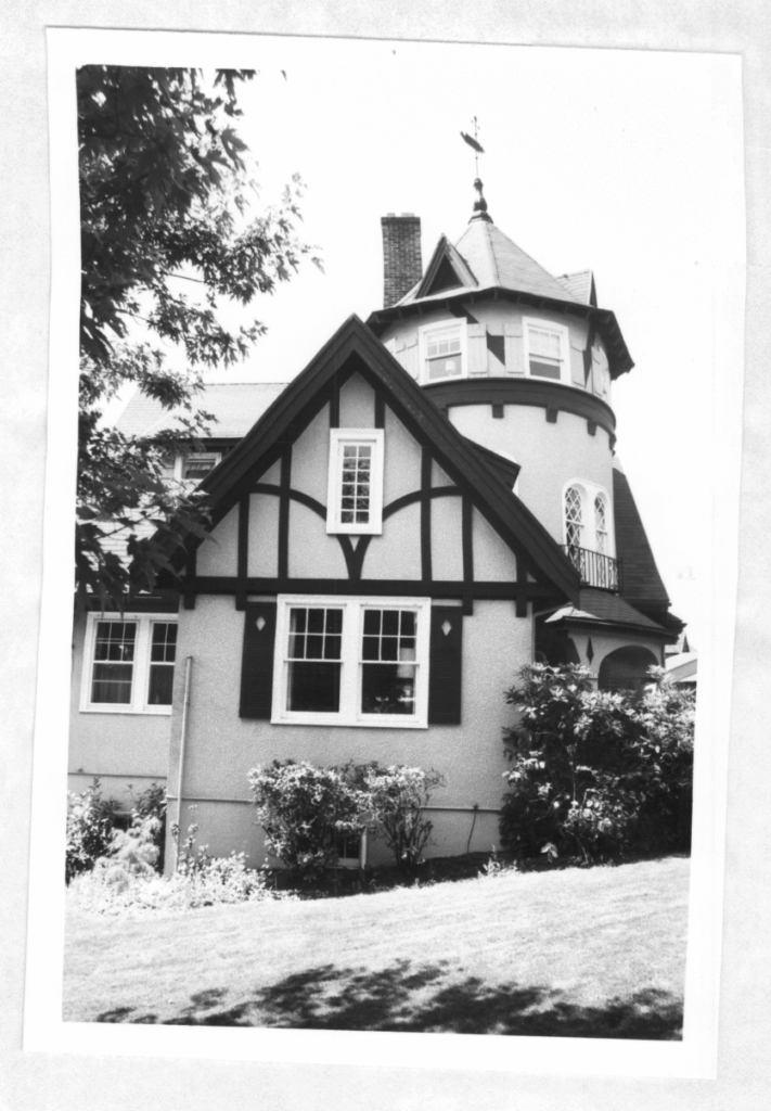 Archival photo of the home